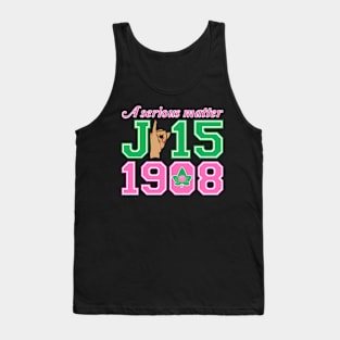 A Serious Matter J15 Founder'S Day Aka Hand Sign Tank Top